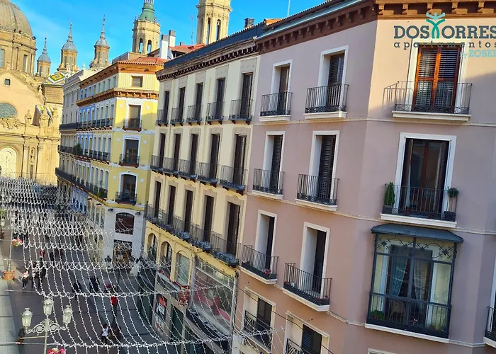 Daire Dos Torres Pilar Suites- Balcones Con Vistas A La Ciudad Zaragoza